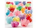 Creativ Company Cc Perline Di Plastica Figure 10 Mm Multi 190 Pezzi