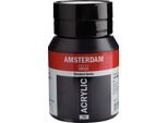 Amsterdam Serie Standard Flacone Di Vernice Acrilica 500 Ml Lampada Nera 702