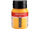 Amsterdam Serie Standard Flacone Di Colore Acrilico 500 Ml Giallo Azo Scuro 270