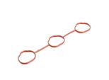 Guarnizione Del Collettore Di Aspirazione Opel Vectra 2.5 V6 2.5-
