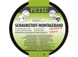 Nastro Di Montaggio (Nero) / Biadesivo / 10M X 19Mm - Petec