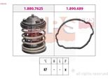 Termostato Eps Liquido Di Raffreddamento 87°C Per Bmw 3 Touring (E91) 3 Berlina (E90) 5 Touring (F11) 5 Berlina (E60) 1 Hatchback (E87) 5 Berlina (F10)