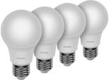 Philips Led E27 Set Di 4 Lampade 60W 4000K