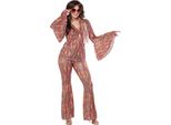 Costume Da Donna Da Discoteca Anni '70 Colorato - Xl (44/46)
