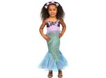Costume Da Sirena Per Bambino Blu-Viola - 110/116 (5-6 Anni)