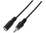 Aisens A128-0145 - Cavo Audio Stereo Con Jack Da 3,5 M 3,5 M, Nero
