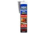 Stucco Per Stufe 310Ml Nero (+1500°C) Ceys