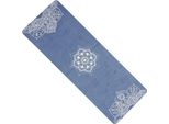 Yate Yoga Mat In Gomma Naturale, 1 Mm - Modello C Blu