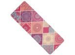 Tappetino Yoga Yate In Gomma Naturale, 1 Mm - Modello A Rosa
