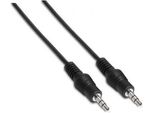 Aisens A128-0142 - Cavo Audio Stereo (Jack 3,5, 1,5 M) Colore Nero