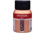 Bottiglia Di Vernice Acrilica Amsterdam Serie Standard 500 Ml Bronzo 811