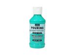 Vernice Acrilica Lucida Da Versare - Verde Acqua - 118 Ml