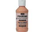 Vernice Acrilica Lucida Da Versare - Rosa Chiaro - 118 Ml