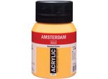 Bottiglia Di Vernice Acrilica Amsterdam Serie Standard 500 Ml Giallo Oro 253