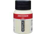 Bottiglia Di Vernice Acrilica Amsterdam Serie Standard 500 Ml Napoli Giallo Verde 282