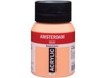 Bottiglia Di Vernice Acrilica Amsterdam Serie Standard 500 Ml Napoli Giallo Rosso 224