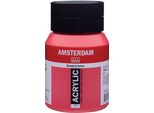 Bottiglia Di Colore Acrilico Amsterdam Serie Standard 500 Ml Rosso Trasparente Medio 317