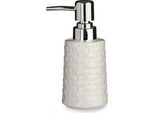 Distributore Di Sapone Berilo J912-A-BLANCO Bianco Argento Ceramica 150 Ml (6 Unità)