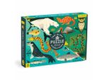 Mudpuppy Puzzle Bifacciale Predatori Terrestri E Marini 100 Pezzi