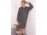 Kesi Felpa Donna Abito Matilott Grigio Scuro Universale