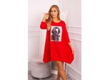 Kesi Mini Abito Donna Clanor Rosso Universale