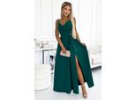 Numoco Abito Da Cerimonia Donna Chiara Verde Xl