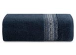Asciugamano 50X90 Malika Blu Navy In Spugna 500G/M2 Eurofirany