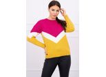 Kesi Maglione Classico Donna Aderamur Fucsia Universal