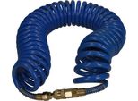Adler Tubo Flessibile Pneumatico A Spirale 8 X 12Mm 15M In Poliuretano, Con Raccordi
