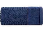 Eurofirany Frida Asciugamano 50X90 Cm 100% Cotone Blu Scuro Decorazione Bagno