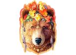 Puzzle In Legno Orso Elegante 250 Pezzi Eko