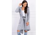 Kesi Felpa Lunga Da Donna Denica Grigio Universal