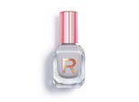 Makeup Revolution, Express, Nail Polish, Uniform Grey, 10 Ml