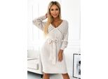 Numoco Abito Donna In Maglia Acheth Beige Universal