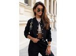Ivon Bomber Donna Ruby Nero M/L