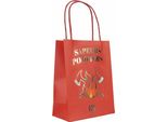 Sacchetti Regalo In Carta, Vigili Del Fuoco, 4 Pezzi, 20 Cm - Taglia Unica