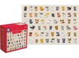 Puzzle 250 Kinder 8 Katzen (Spielzeug - Puzzle)