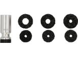 Ks-Tools 100.5090 Set Di Smerigliatrici Per Mozzi A Vite Prigioniera Z, Ø 50 / 60 Mm, 7 Pz