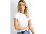 Maglietta Basic Feel Good A Maniche Corte Da Donna Al-Habib Bianco Xl