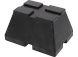 Ks-Tools 160.0552 Supporto In Gomma 31 Per Piattaforme Di Sollevamento, 160 X 120 X 90 Mm