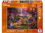 Puzzle Pq 1000 Thomas Kinkade Robin Hood Disney G3