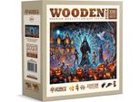 Wooden City Puzzle In Legno Halloween Signore Della Morte 1010 Pezzi