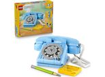 Lego Creator 3-In-1 Telefono Retrò Con Quadrante - Si Trasforma In Un Modello Degli Anni '80 O In Due Telefoni Cellulari Degli Anni 2000 - Regalo Creativo Per Bambini Dagli 8 Anni In Su - 31174