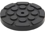 Ks-Tools 160.0546 Disco In Gomma 38 Per Piattaforme Di Sollevamento Herrmann, Ø 130 Mm