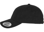 KšIltovka Urban Classics Cap A Profilo Basso Lavato In Capo Nero - Uni