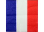 Francia Tovaglioli Di Carta 20 Pezzi 33 X 33 Cm - Taglia Unica