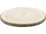 Disco In Legno Naturale Da 28 A 33 Cm - Taglia Unica