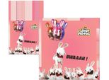 Tovaglioli Di Carta 20 Raving Rabbids 33 Cm X 33 Cm -