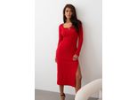 Ivon Abito Midi Da Donna Lumina Rosso S