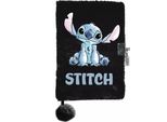 Plus Diary Black Furry Stich Lilo E Stitch Furry